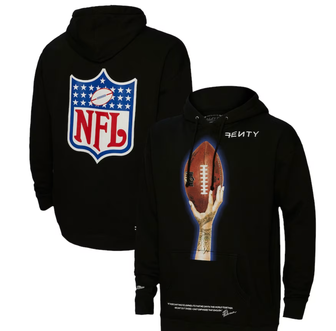 FENTY for Mitchell & Ness Unisex Super Bowl LVII Icon Pullover Hoodie