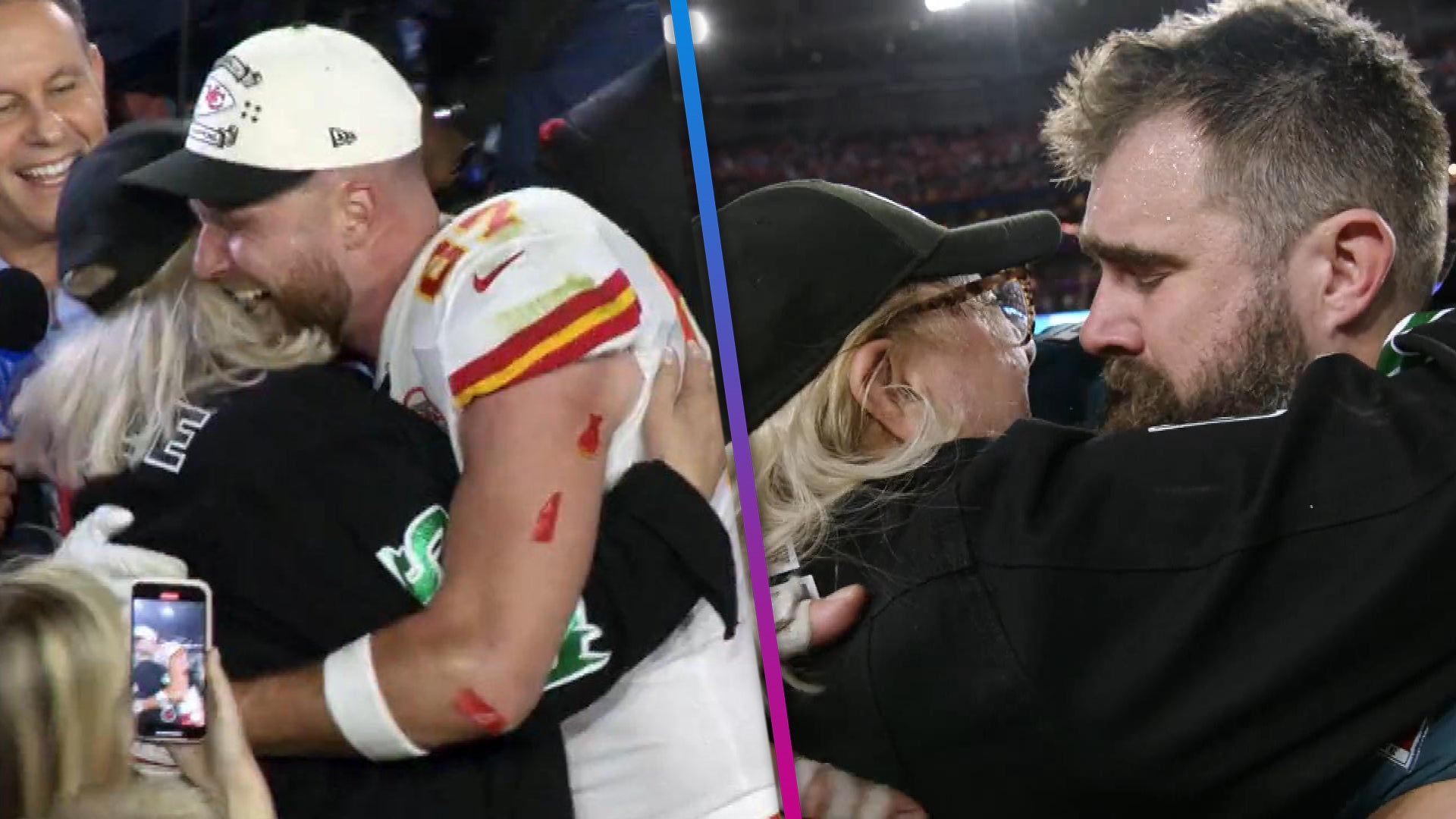 Donna Kelce celebrates Chiefs parade with All-Pro son Travis