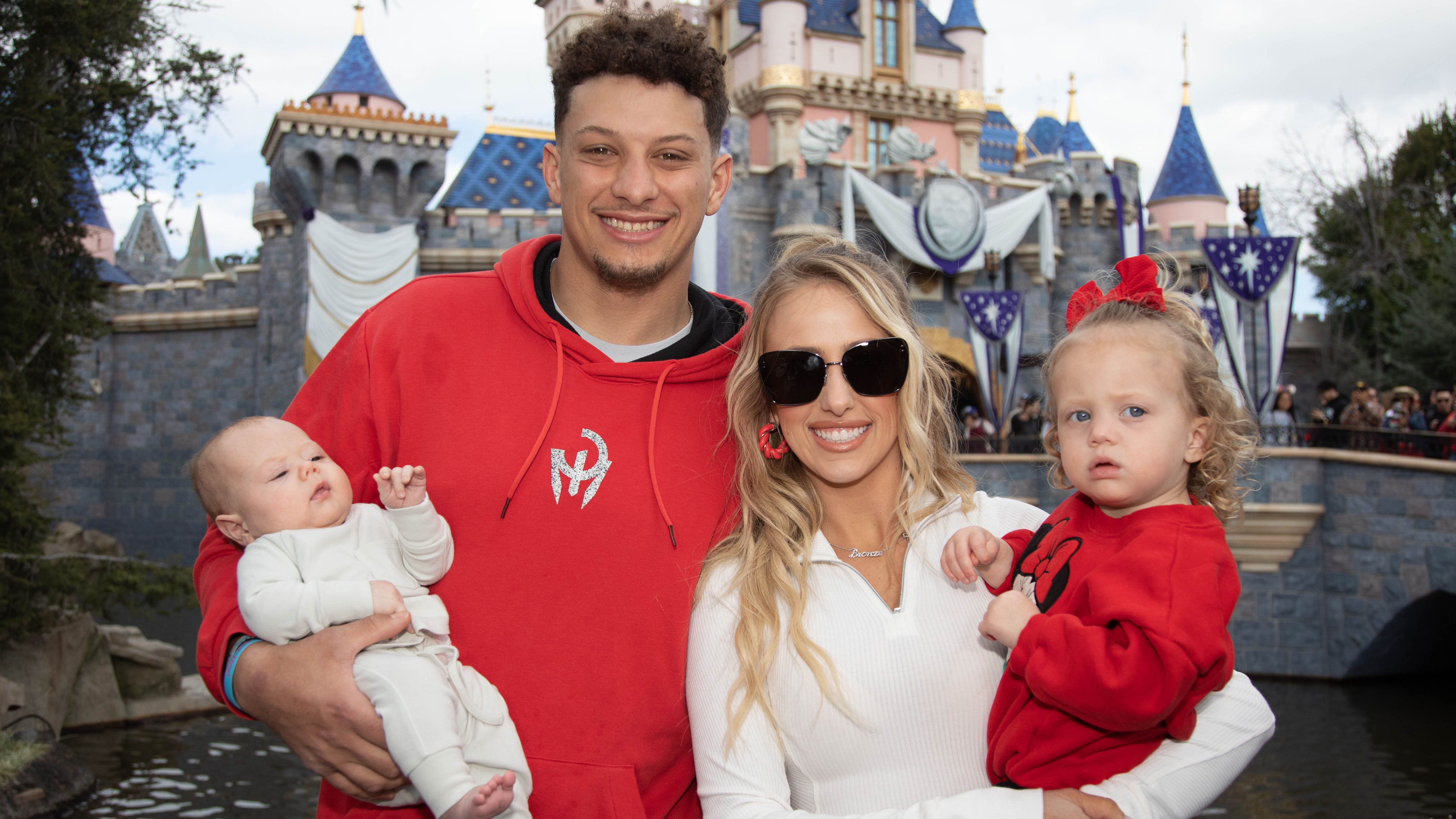 Pregnant Brittany Mahomes Smiles at Game with Daughter Sterling: Photos