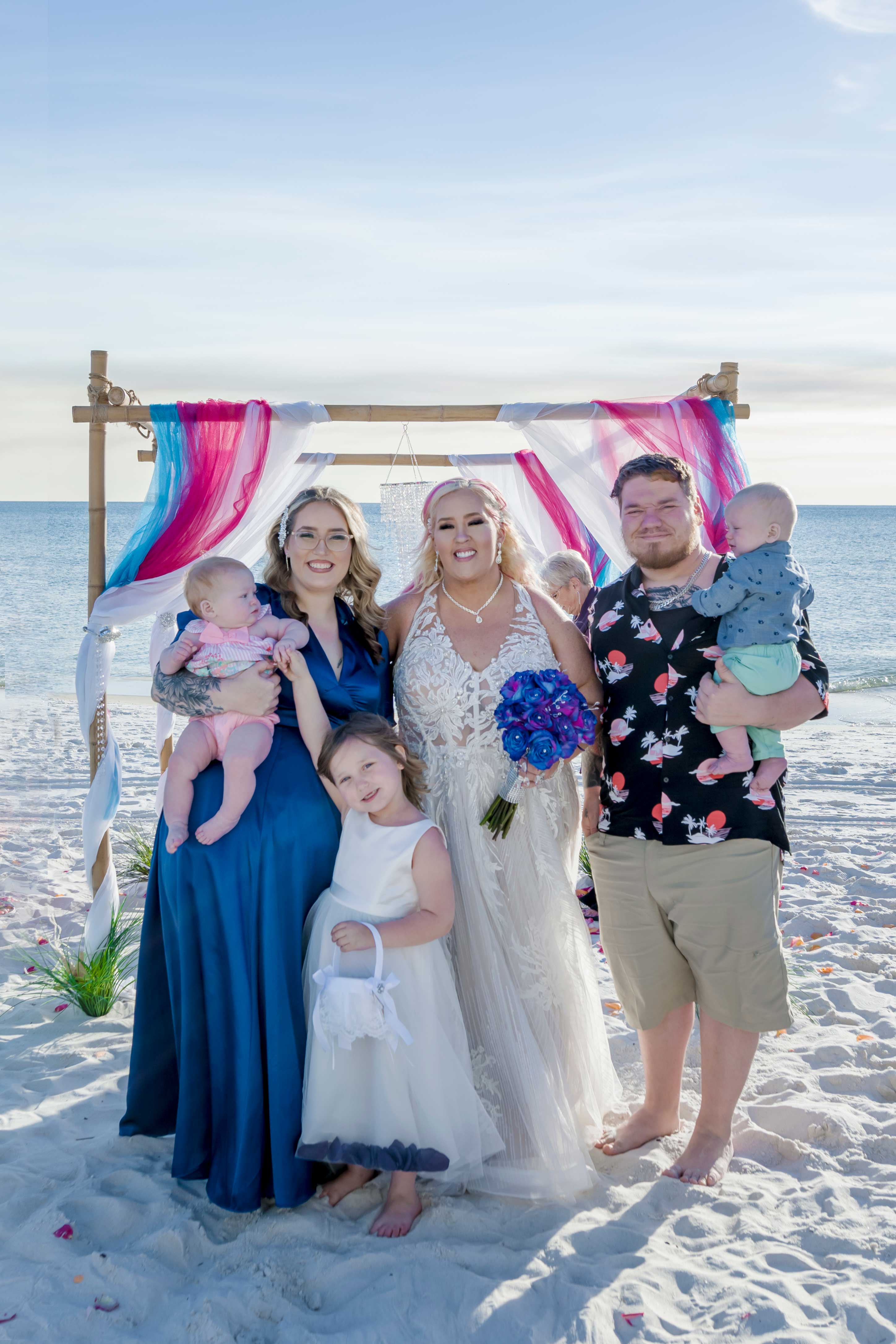 Mama June and Justin Stroud Exchange Vows in Oceanfront Ceremony Witnessed by Daughters (Exclusive) Entertainment Tonight
