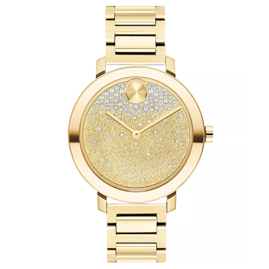 Movado Women's Swiss Gold-Tone Stainless Steel Watch