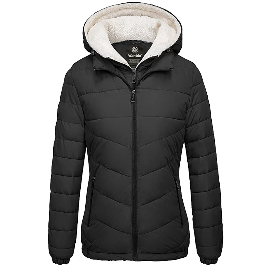 Women's Quilted Winter Puffer Jacket 