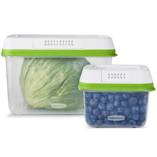 Rubbermaid Four-Piece Produce Saver Containers for Refrigerator