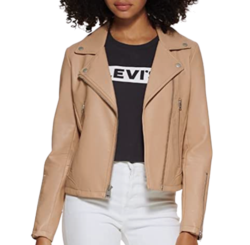 Levi's Women's Faux Leather Asymmetrical Moto Jacket