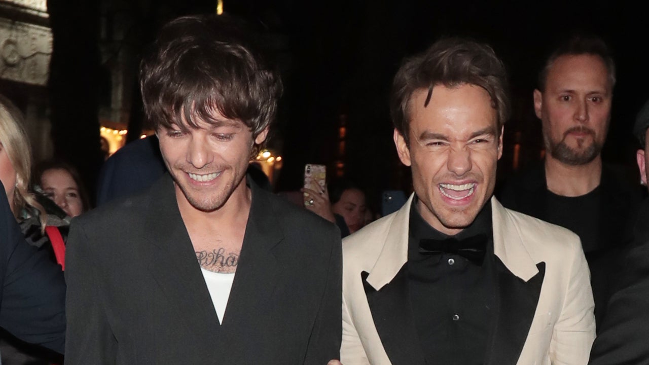 Louis Tomlinson looks stylish as he reunites with One Direction bandmate  Liam Payne