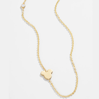 Mickey Mouse Disney 18K Gold Asymmetrical Necklace