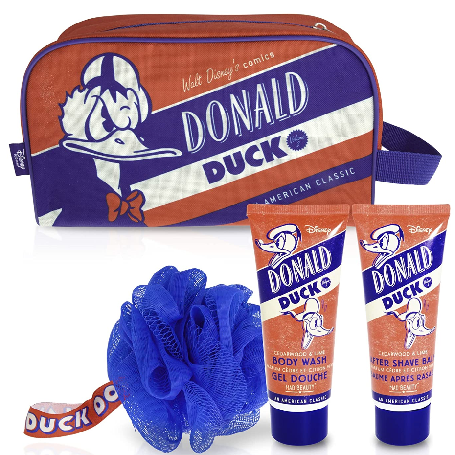 MAD BEAUTY Disney Donald Duck Wash Bag Set