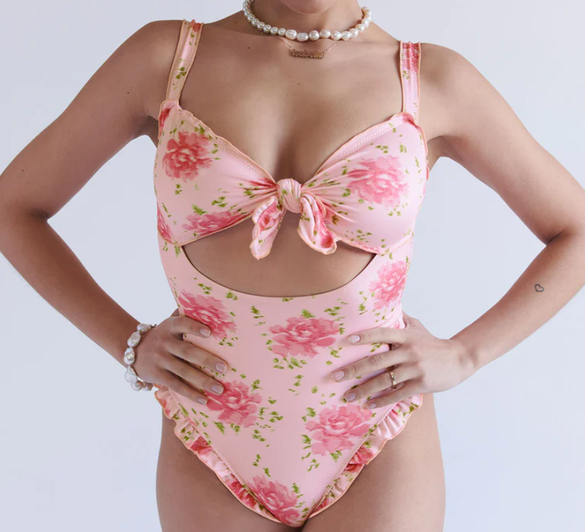 Lucia Ruffle One Piece Swimsuit