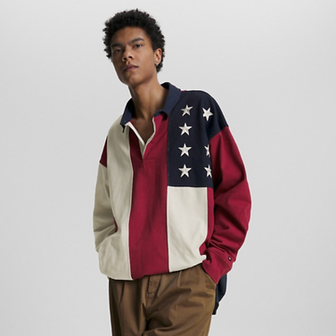 Tommy Hilfiger x Shawn Mendes Flag Rugby Polo