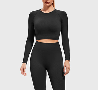 Buttergene 2 Piece Long Sleeve Yoga Outfit