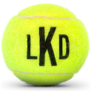 ChalkTalkSPORTS Personalized Printed Tennis Ball