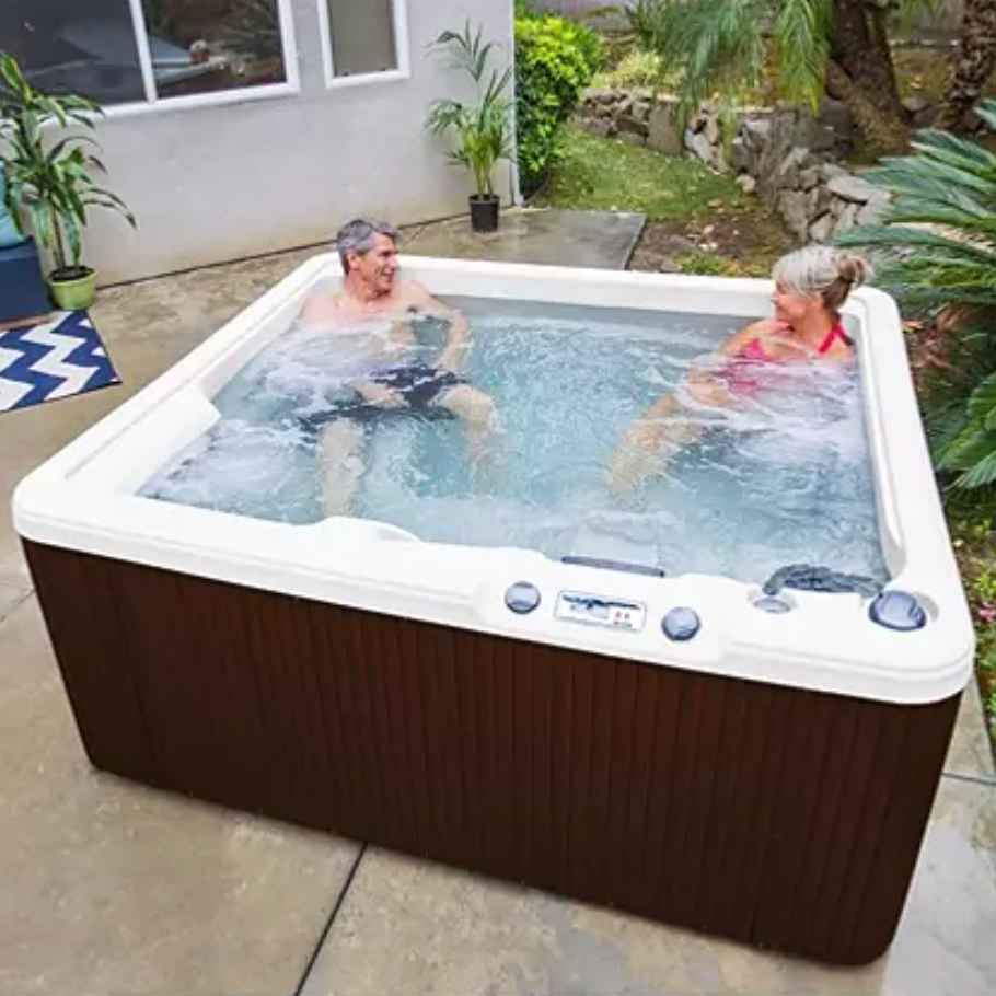 Lifesmart LS350 Plus 5-Person Plug and Play Spa with Thermal Locking Cover