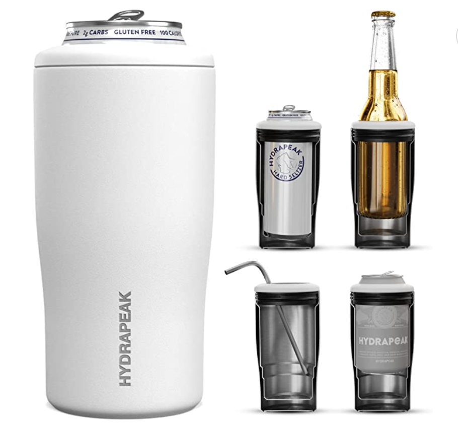 Hydrapeak 4-in-1 Insulated Bottle and Can Cooler
