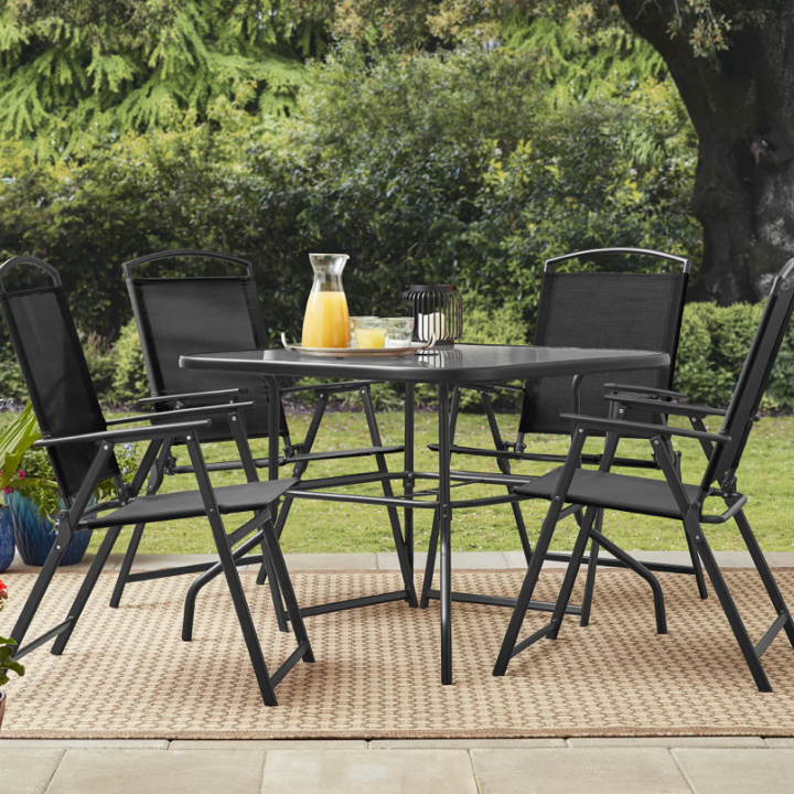 Mainstays Albany Lane Outdoor Patio 5 Piece Dining Set