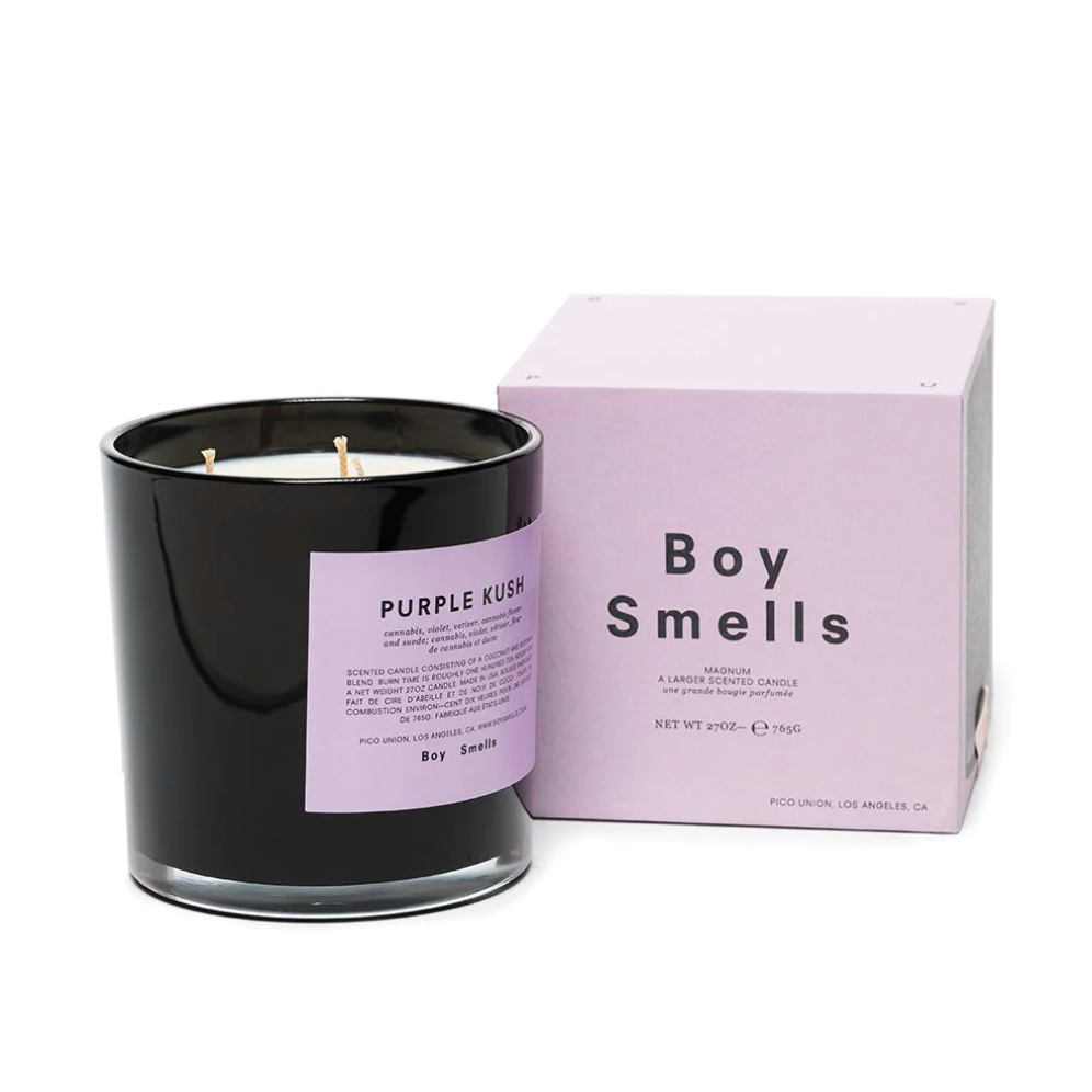 Boy Smells Purple Kush Scented Candle