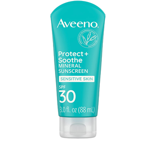 Aveeno Protect + Soothe Mineral Sunscreen Lotion