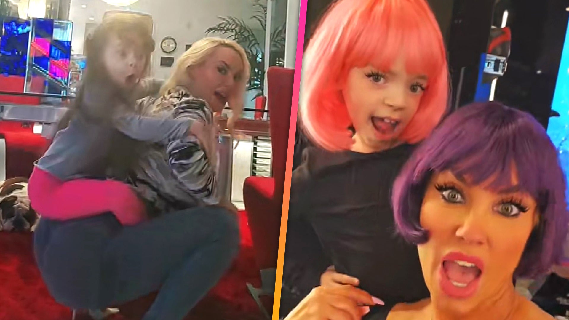 Coco Austin Has a Twinning Moment With Daughter Chanel in Pink