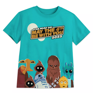 Star Wars Day ''May the 4th Be With You'' 2023 T-Shirt for Kids