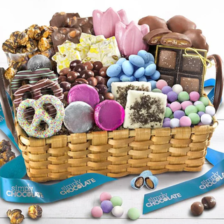 Simply Chocolate Deluxe Celebrate Spring Basket