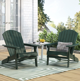 Folding Adirondack Chair (Set of 2) by Christopher Knight Home