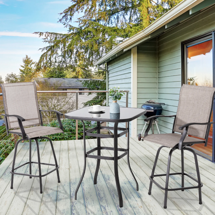Alcott Hill Pinnell 2 - Person Outdoor Dining Set