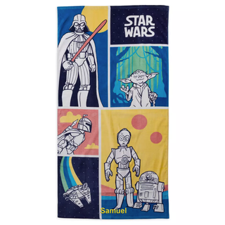 Personalized Star Wars Beach Towel