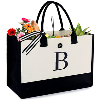BeeGreen Customized Monogram Tote Bag