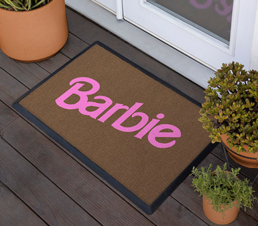 Barbie Light Pink Doormat