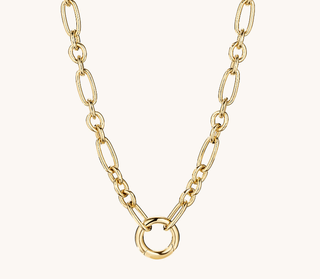Mejuri Mixed Link Chain Charm Necklace