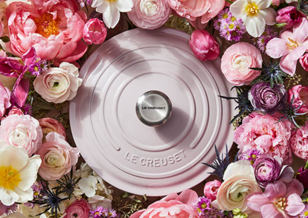 Le Creuset's New Spring Color Is the Perfect for Mother's Day Gifts: Shop the Dreamy Collection | Entertainment Tonight