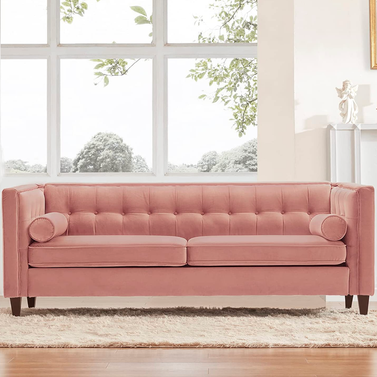 Dreamsir Mid-Century Velvet Sofa