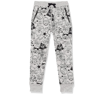 Amazon Essentials Marvel Star Wars Boys Zip-Pocket Fleece Jogger Pants