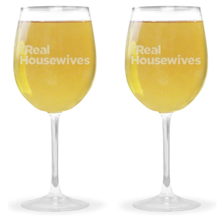 Real Housewives Wine Glasses (Set of 2)