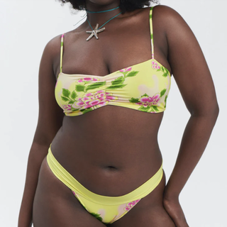Cleo Floral Bralette Bikini Top