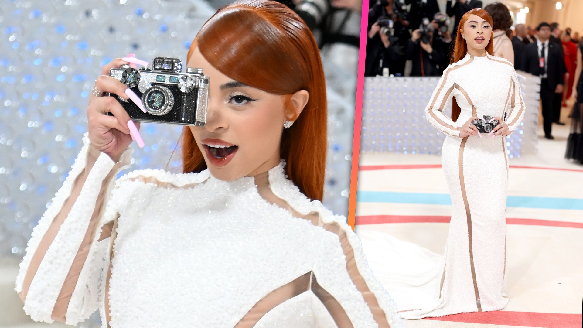 2023 Met Gala: Ice Spice Makes Debut in Skintight White Gown