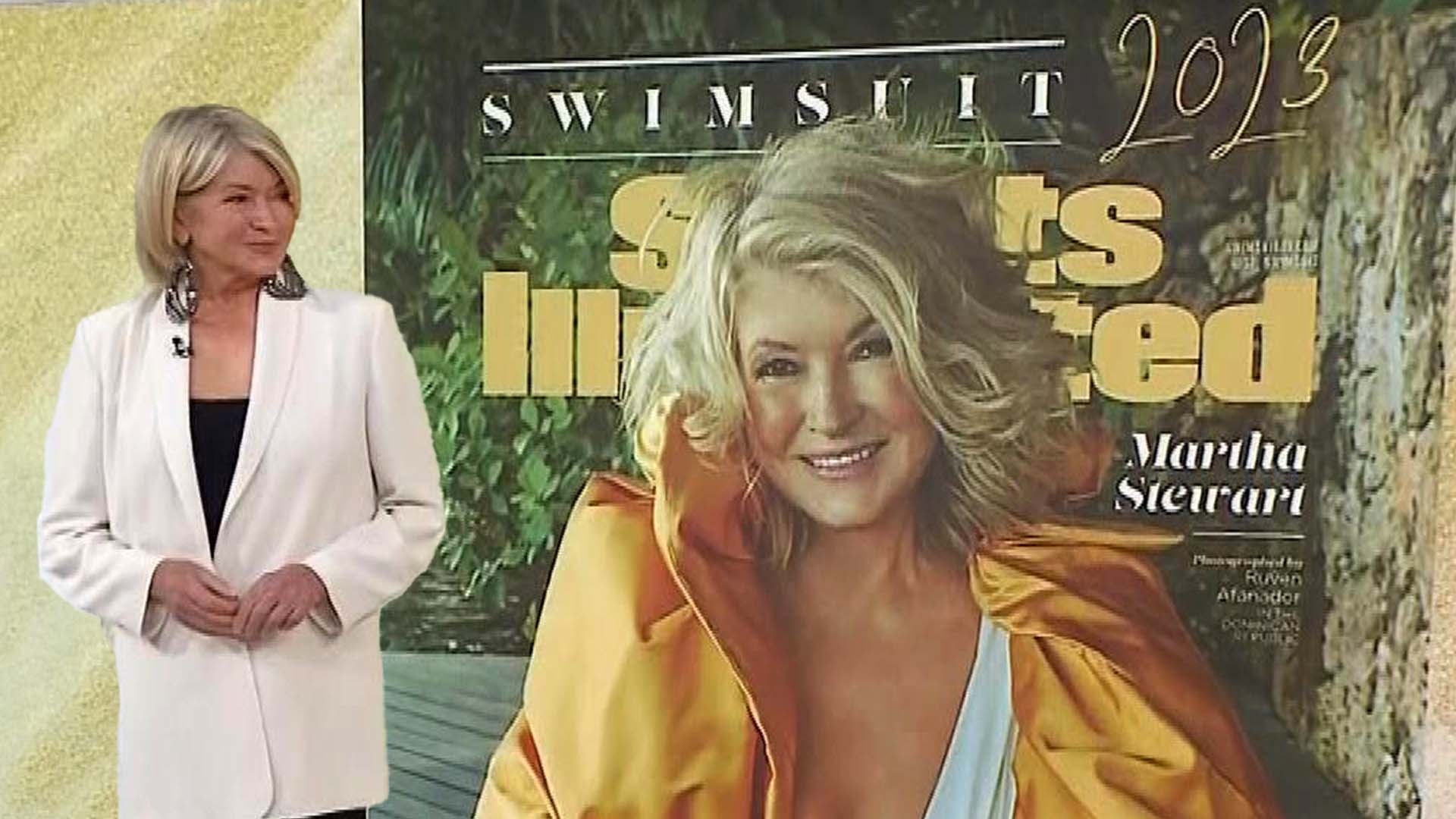 Meet your cover model: Martha Stewart - Swimsuit