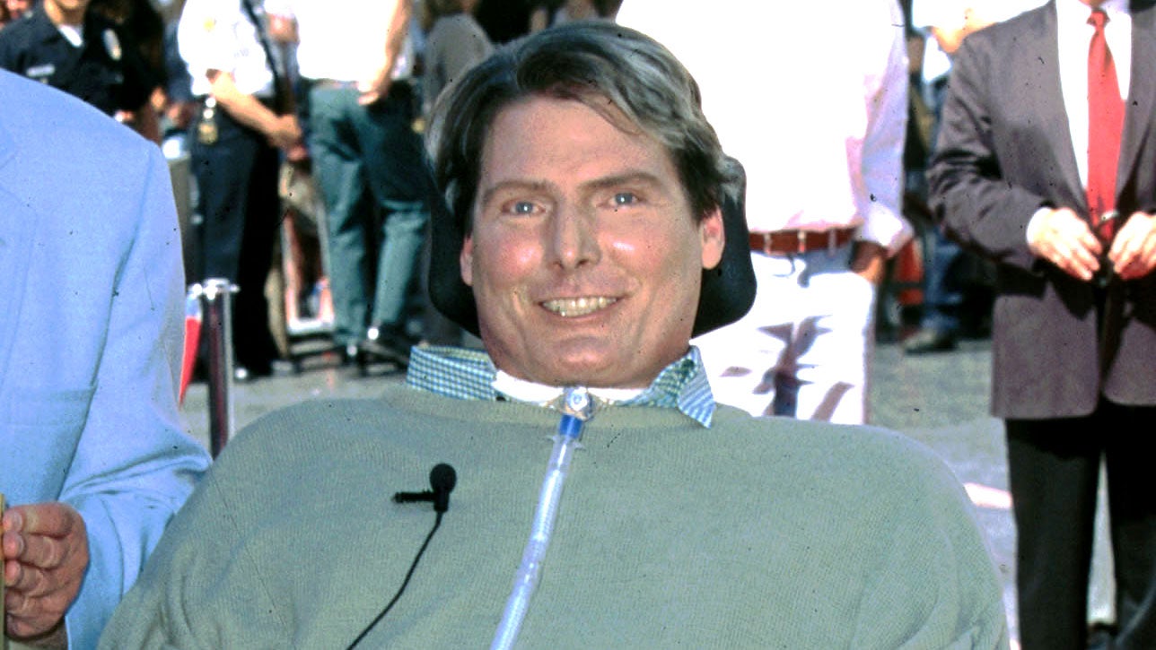 Christopher Reeve Paralyzed