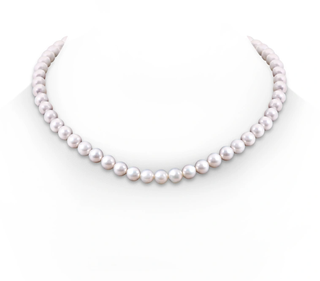 Angara 7-8mm, 18" Single Strand Freshwater Pearl Necklace