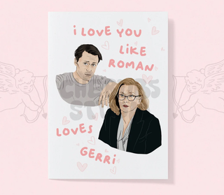 Gerri and Roman Roy Succession Birthday Card