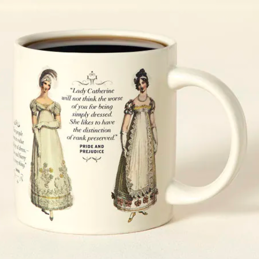 Uncommon Goods Dress Up with Jane Austen Mug