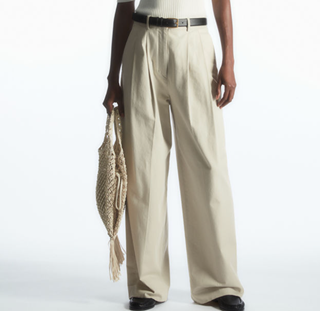 COS Wide-Leg Tailored Pants
