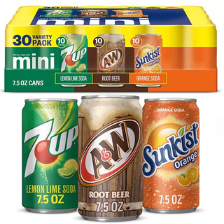 7UP, A&W Root Beer and Sunkist Variety Pack