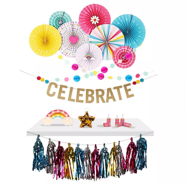Party Decor Kit Celebrate Theme