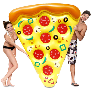 Joyin Giant Inflatable Pizza Slice Pool Float
