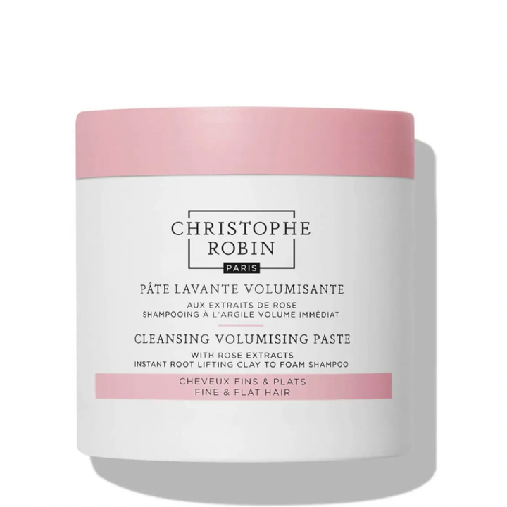 Christophe Robin Cleansing Volumising Paste with Pure Rassoul Clay and Rose