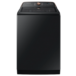5.5 cu. ft. Extra-Large Capacity Washer and Dryer in Brushed Black