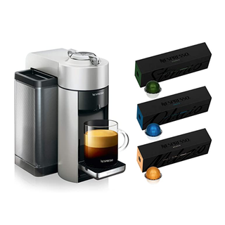 Nespresso Vertuo Evoluo Coffee and Espresso Machine + 30 Capsules