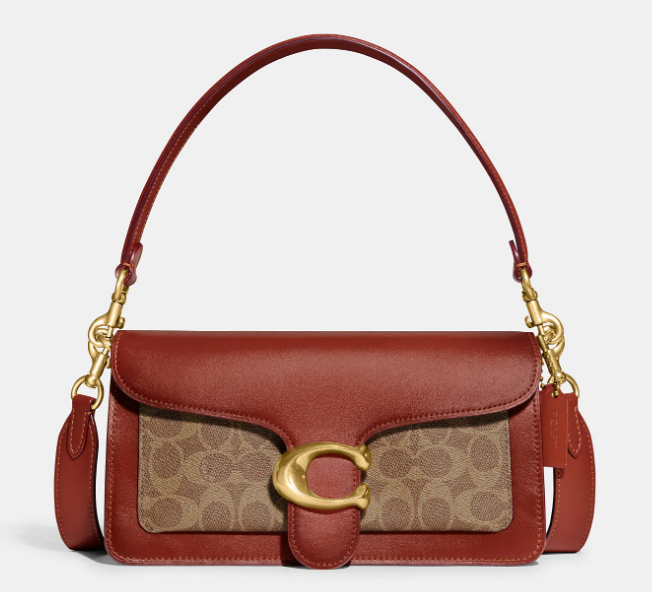 Coach Tabby Shoulder Bag 26 In Signature Canvas