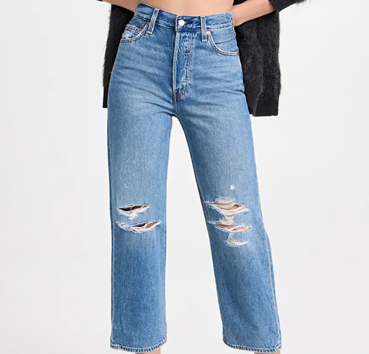 Levi's Ribcage Straight Ankle Jeans  