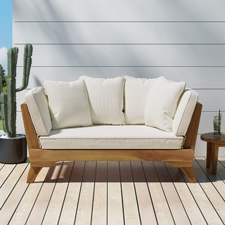 Christopher Knight Home Patrick Outdoor Acacia Daybed